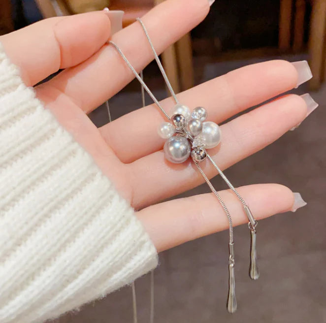 Collar Bouquet Perlas