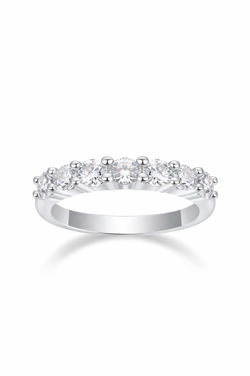Media Churumbela Corte Redondo Moissanita 0.7 ct