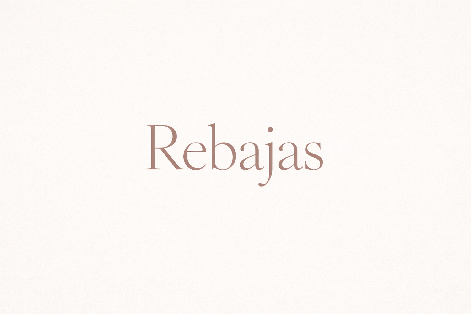 Rebajas