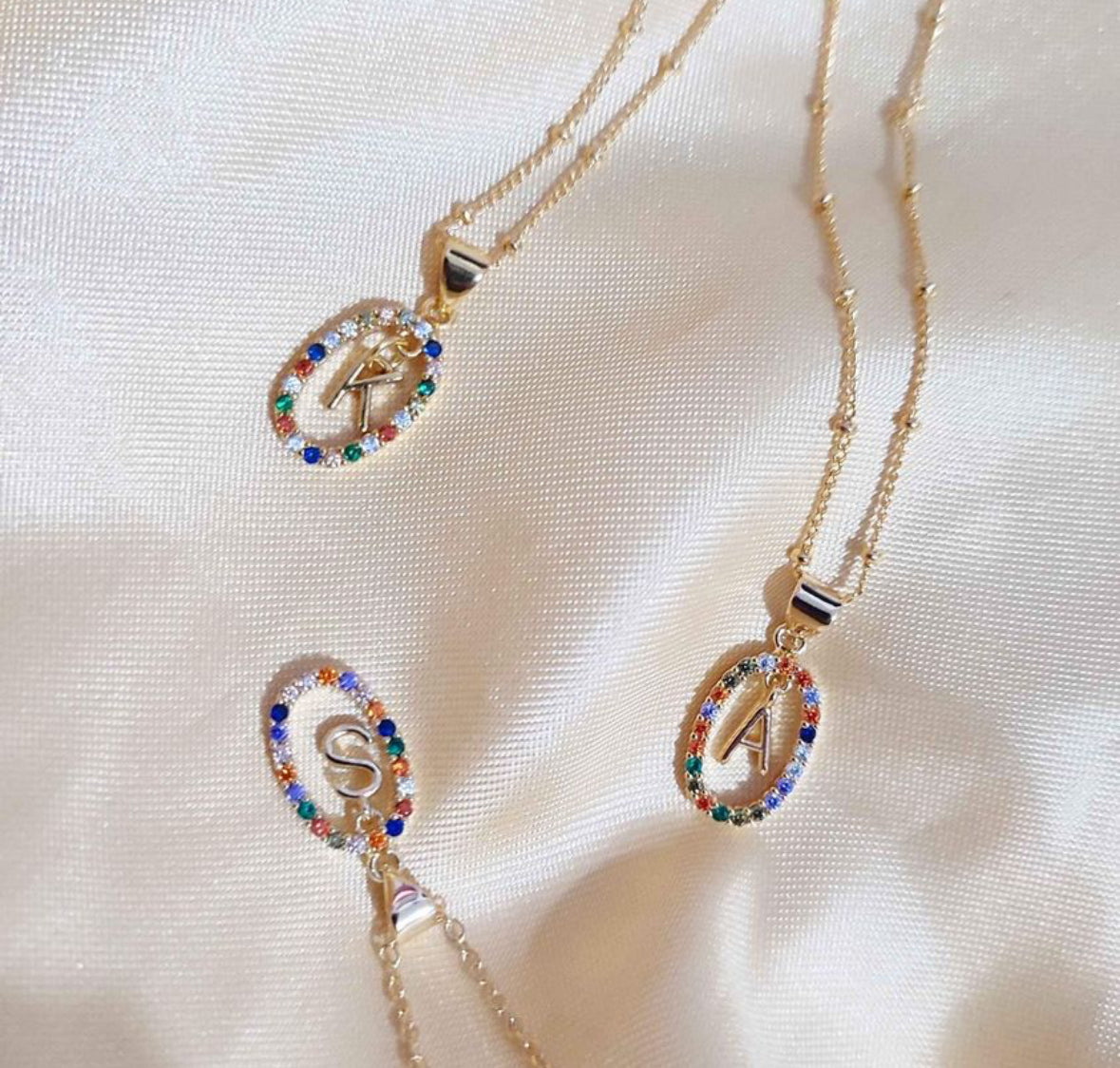 Collar Inicial Colores