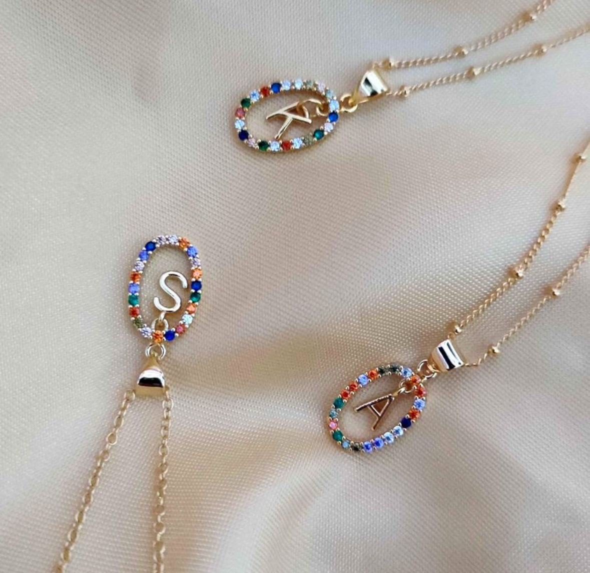 Collar Inicial Colores