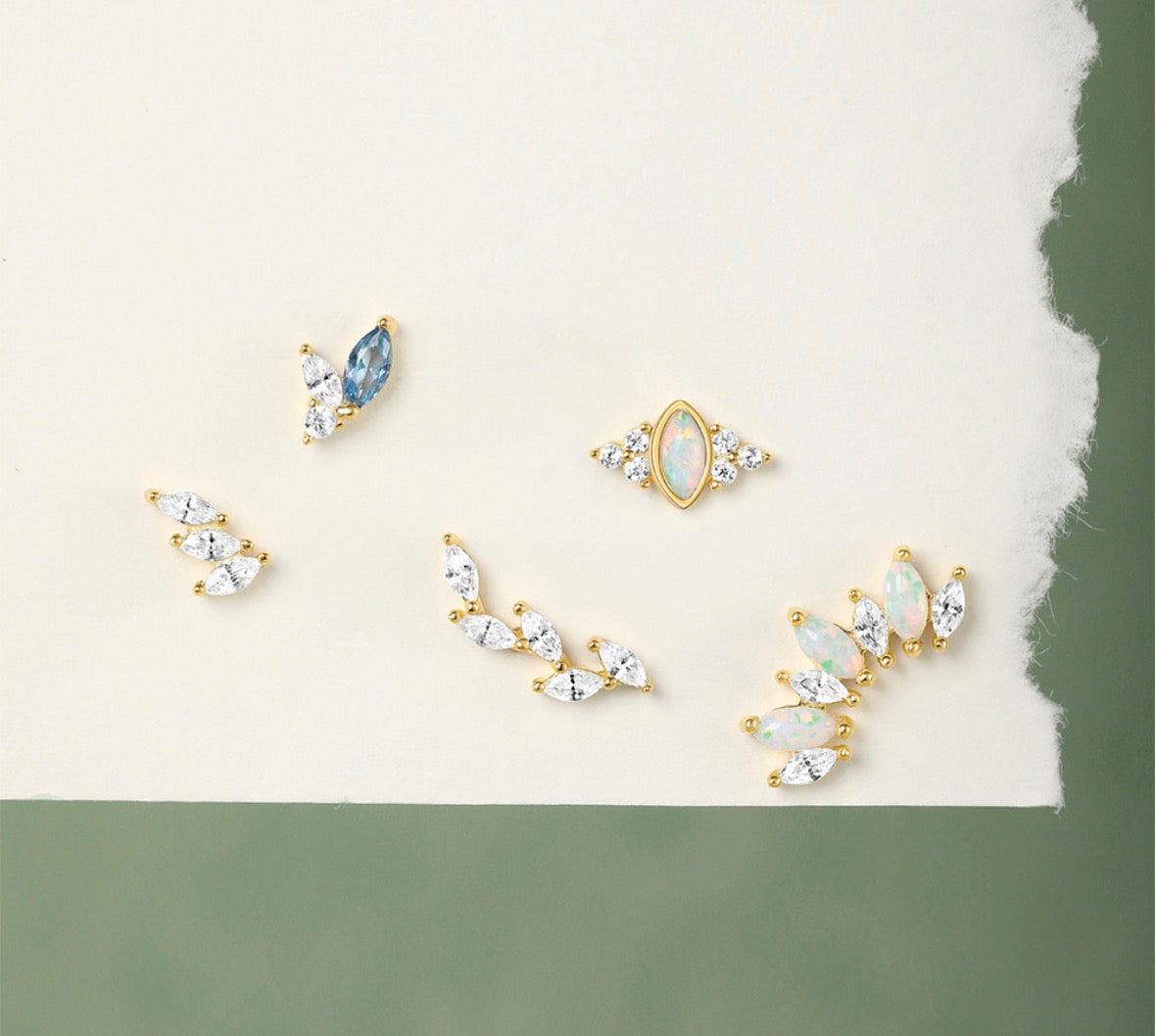 Opal Glow Piercings