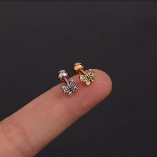 Piercing mariposa mini