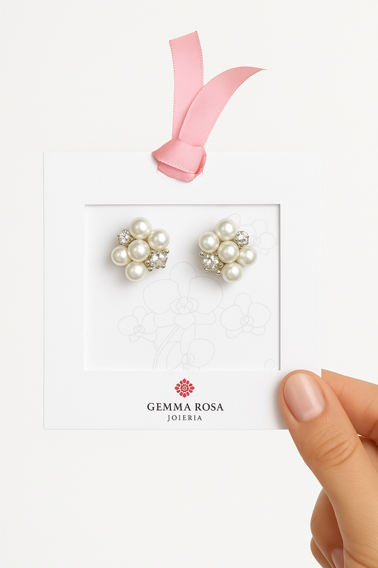 Aretes Bouquet de Perlas