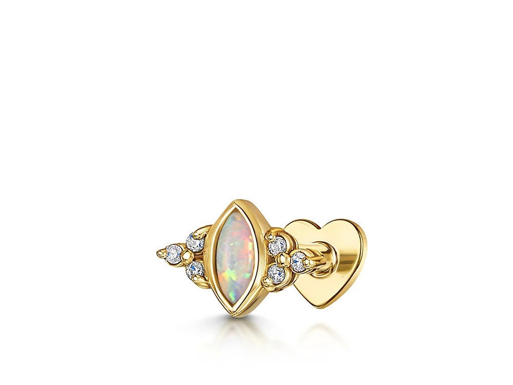 Opal Glow Piercings