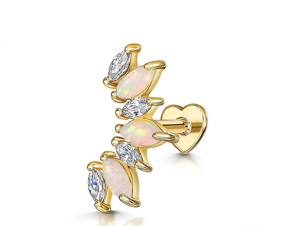 Opal Glow Piercings