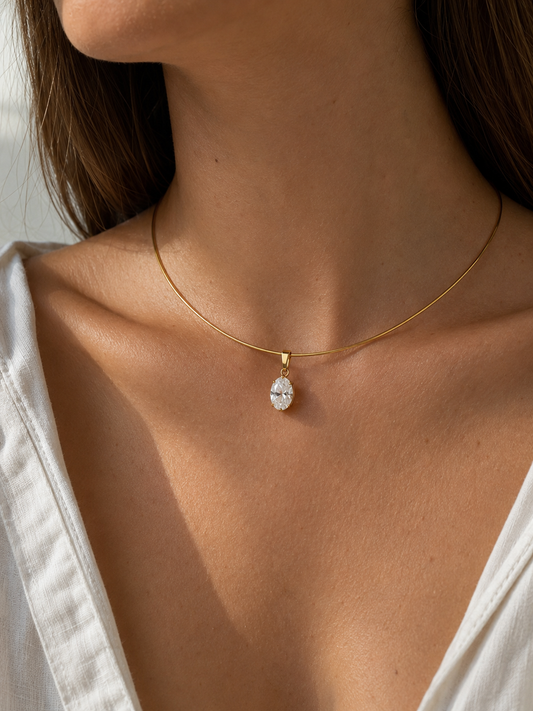 Choker Corte Oval